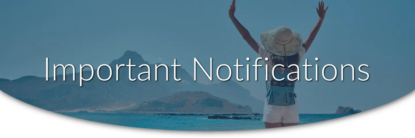 Image for Aviate Important Notifications