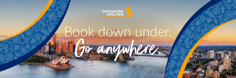 Image for Book down under. Go anywhere.