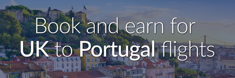 Image for Book and earn for UK to Portugal flights