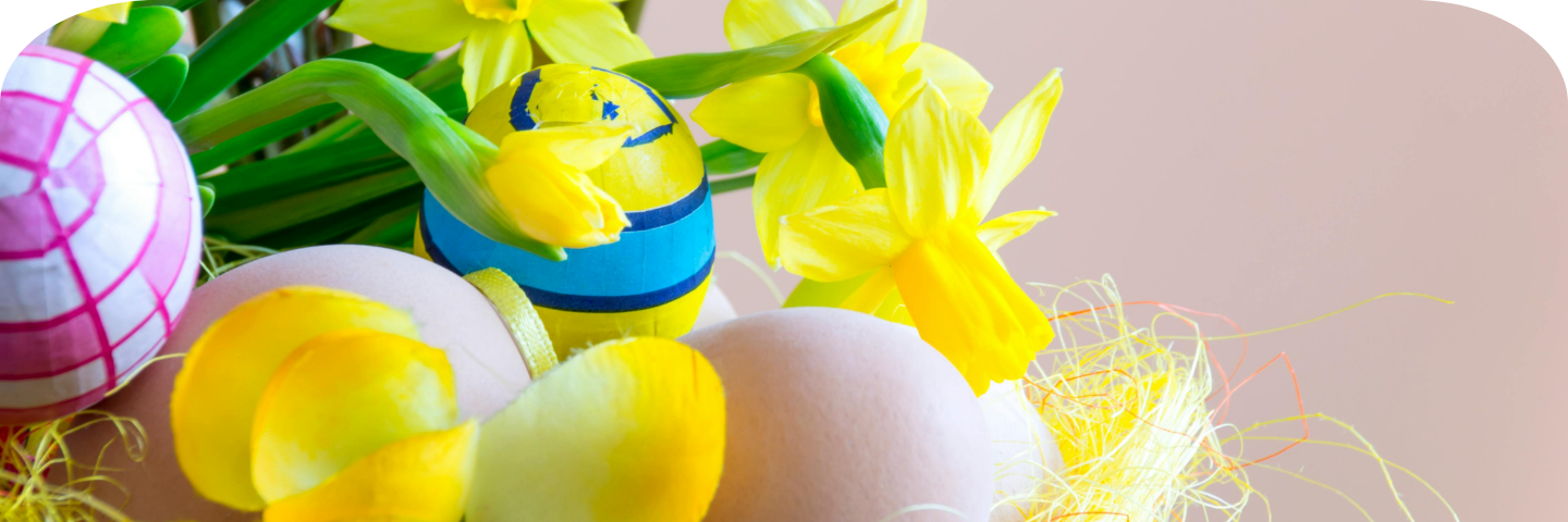 We’re open as normal this Easter bank holiday!