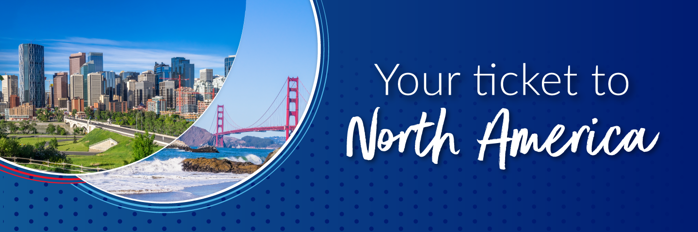 Image for Your ticket to North America